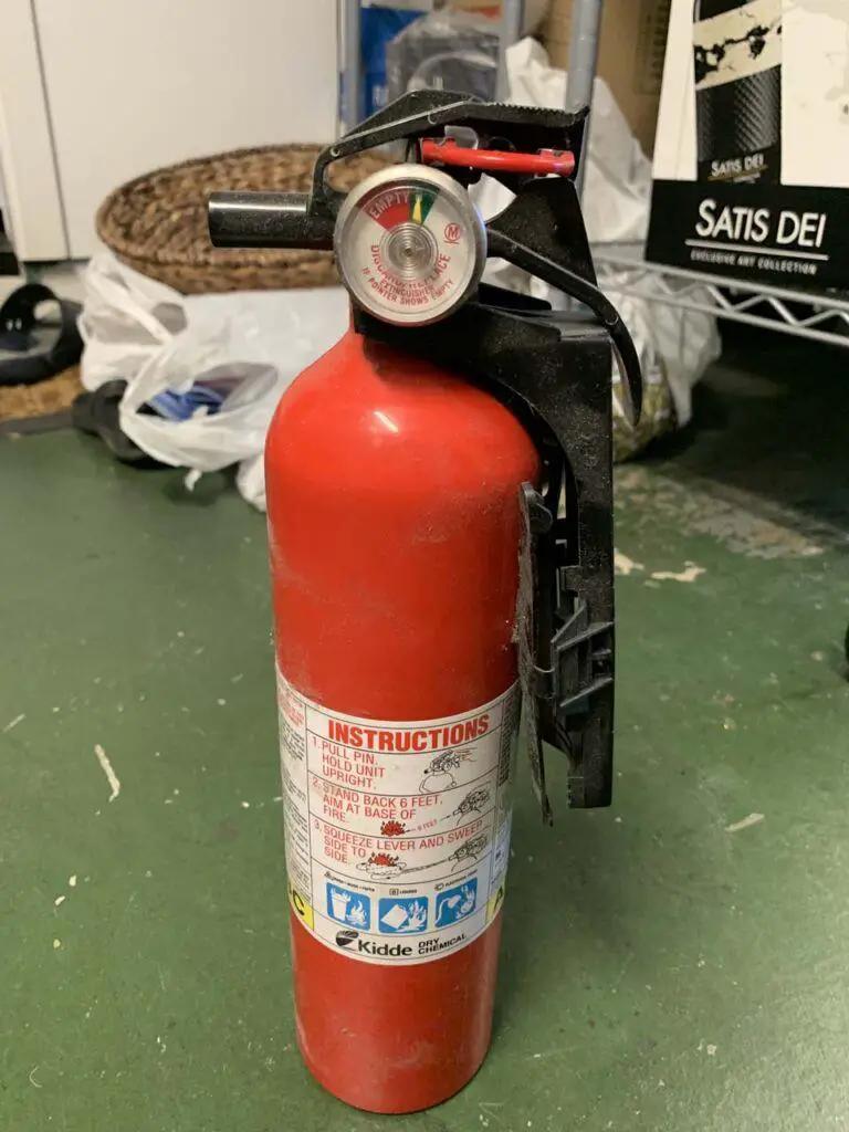 Having at least one fire extinguisher in the house is a great fire mitigation measure in the home